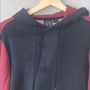 Armani exchange pull over sweater